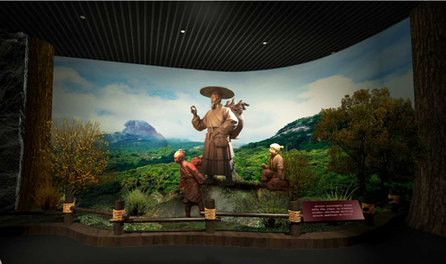 二層 葛洪采藥場(chǎng)景