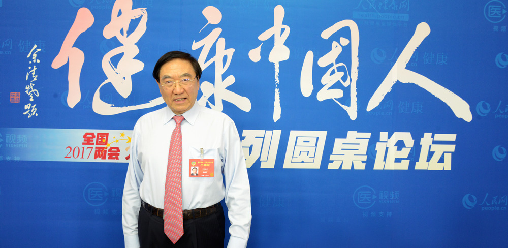 全國政協(xié)委員、北京朝陽糖尿病醫(yī)院院長王執(zhí)禮